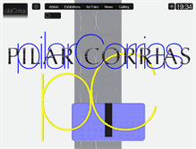 Tablet Screenshot of pilarcorrias.com